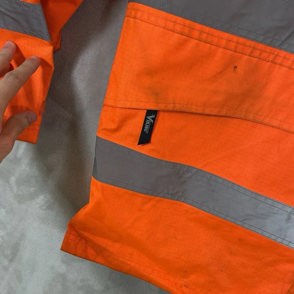 VIKING Professional Journeyman 300D Orange Reflective Jacket Mens XL Hi Vis